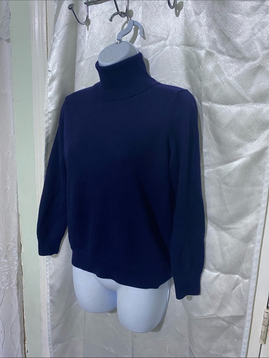 GAP Sweaters - Gap Navy Merino Wool Turtleneck Sweater - Women's